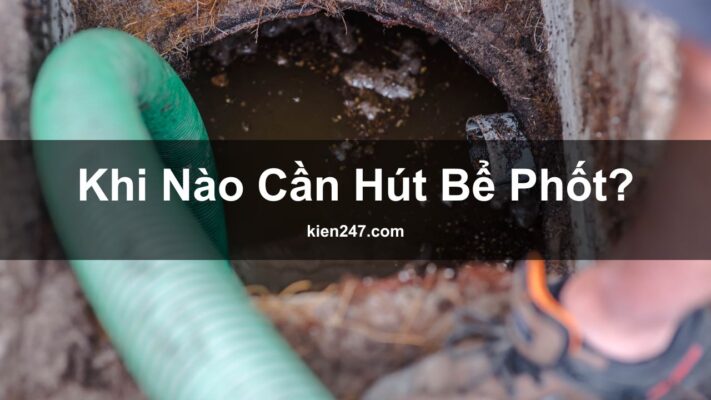 Khi Nào Cần Hút Bể Phốt?