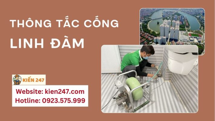 Thông Tắc Cống tại Linh Đàm