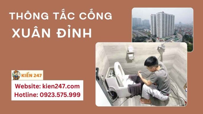 Thông Tắc Cống Tại Xuân Đỉnh Trọn Gói 50k Phục Vụ 24/7