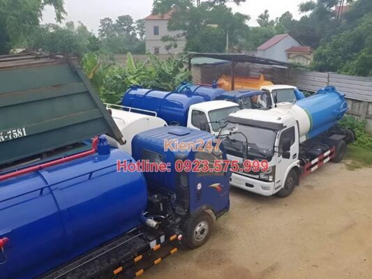 Dịch vụ hút bể phốt Thanh Hóa uy tín của Kiến 247