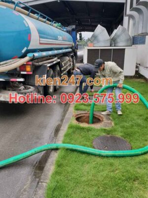 Dịch vụ hút bể phốt tại Định Hóa uy tín của Kiến 247
