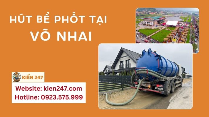 hút bể phốt tại Võ Nhai