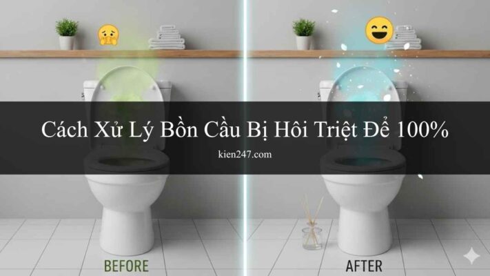 8+ Cách Xử Lý Bồn Cầu Bị Hôi Triệt Để 100% Chỉ Trong 10 Phút
