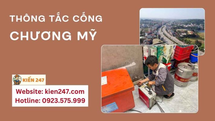 Thông tắc cống tại Chương Mỹ