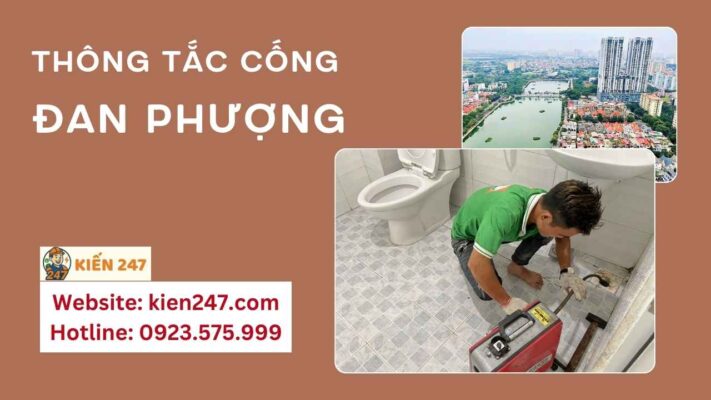 Thông Tắc Cống Tại Đan Phượng