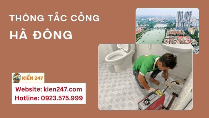 Thông Tắc Cống Tại Hà Đông