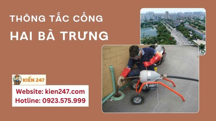 Thông Tắc Cống Tại Hai Bà Trưng