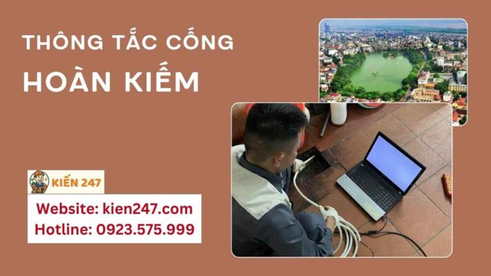 Thông Tắc Cống Tại Hoàn Kiếm