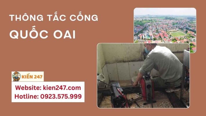 Thông Tắc Cống Tại Quốc Oai