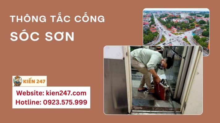 Thông Tắc Cống Tại Sóc Sơn