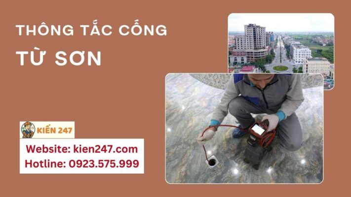 Thông tắc cống tại Từ Sơn