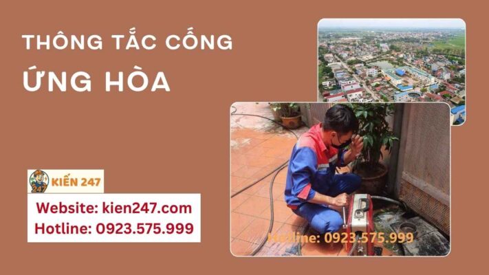 Thông Tắc Cống Tại Ứng Hòa