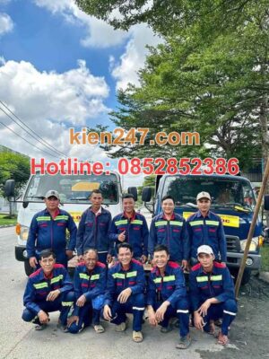Đội ngũ Kiến 247 chuyên nghiệp, cung cấp dịch vụ trọn gói trên địa bàn thanh xuân