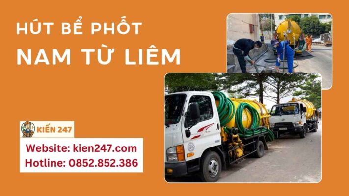 Hút Bể Phốt Tại Nam Từ Liêm Giá Rẻ 45k/m3, Uy Tín, SẠCH 100%