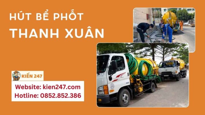 Hút bể phốt tại thanh xuân
