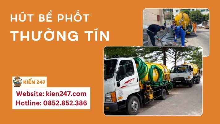 Hút Bể Phốt Tại Thường Tín [Giá Rẻ 189k/m3] - Không Đục Phá