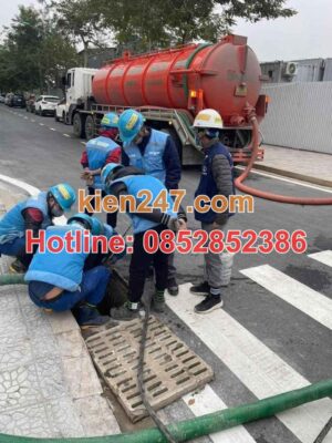 Dịch vụ hút bể phốt tại Hai Bà Trưng chuyên nghiệp của Kiến 247