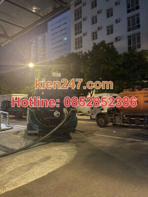 Quy trình dịch vụ hút hầm cầu trọn gói của Kiến 247