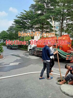 Hút hầm cầu tại Củ Chi