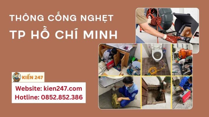 Thông Cống Nghẹt TPHCM 【Giá Rẻ Từ 45k】✔️ Triệt Để 100%