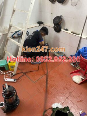Chúng tôi có quy trình thông cống nghẹt bài bản, chuyên nghiệp