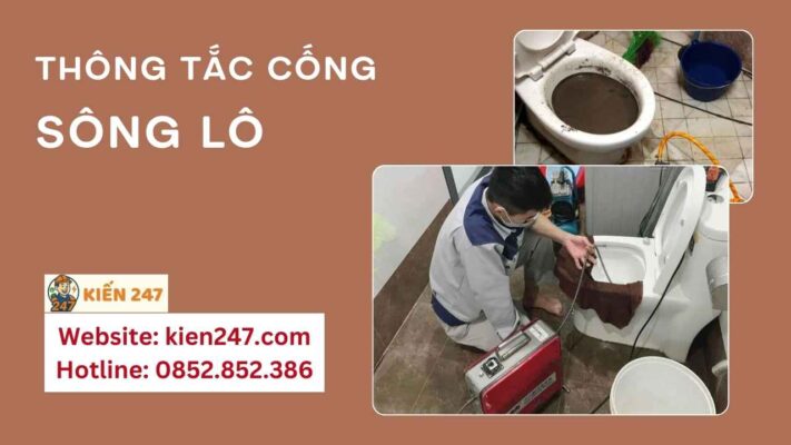 Thông Tắc Cống Tại Sông Lô Giá Rẻ ✔️ BH 5 Năm ☎️ 0852.852.386