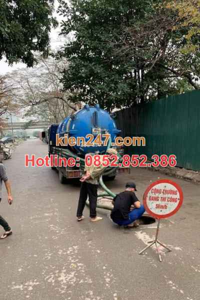 Các bước hút bể phốt tại Lý Nhân đều được theo sát kỹ lưỡng
