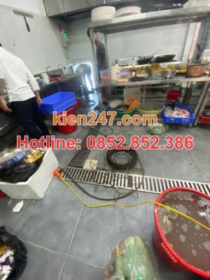 Kiến 247 luôn báo giá thông tắc cống tại quận Nam Từ Liêm cho khách hàng trước