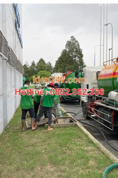 Quy trình hút bể phốt chuyên nghiệp tại Phúc Yên