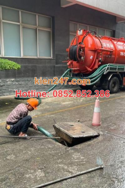 Kiến 247 cung cấp nhiều dịch vụ đi kèm hút bể phốt