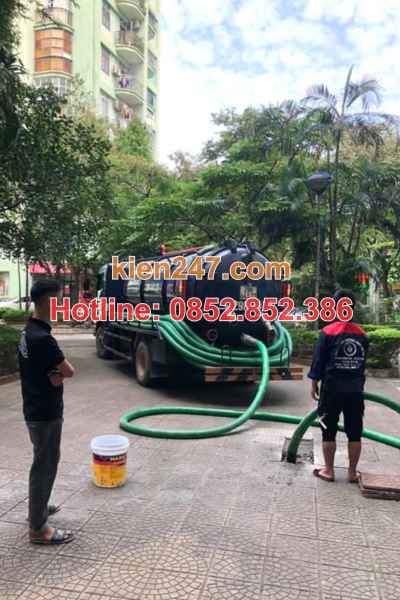 Kiến 247 là đơn vị hút bể phốt tại Yên Lạc uy tín