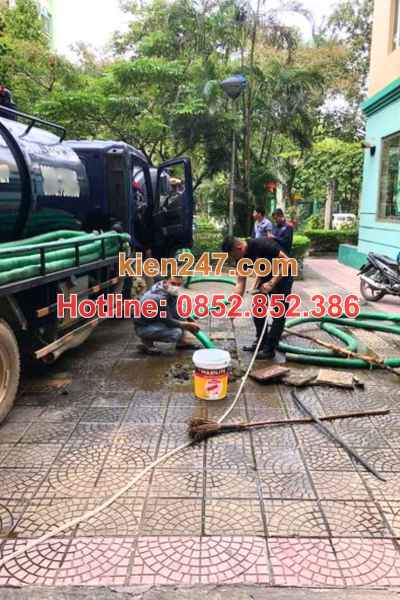 Quá trình hút bể phốt diễn ra với 5 bước cơ bản