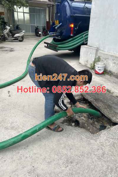 Phương pháp hút bể phốt bằng công nghệ hút chân không