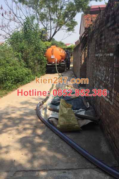Công nghệ hút bể bốt chân không hiện đại