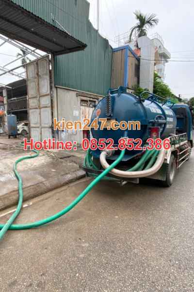 Hút bể phốt định kỳ giúp đảm bảo đường ống vận hành ổn định
