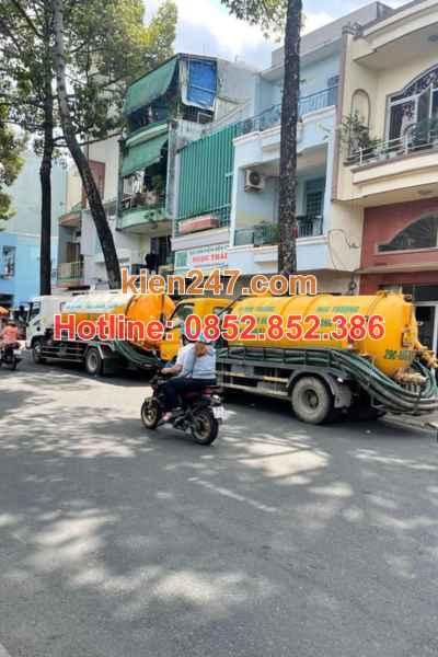 Kiến 247 thi công hút bể phốt tại Quế Võ