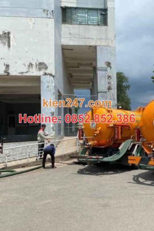 Kiến 247 là đơn vị thi công hút bể phốt tại Uông Bí uy tín