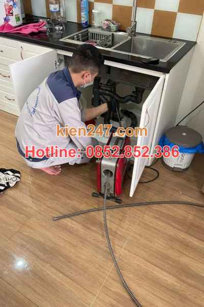 Thông bồn rửa chén TPHCM