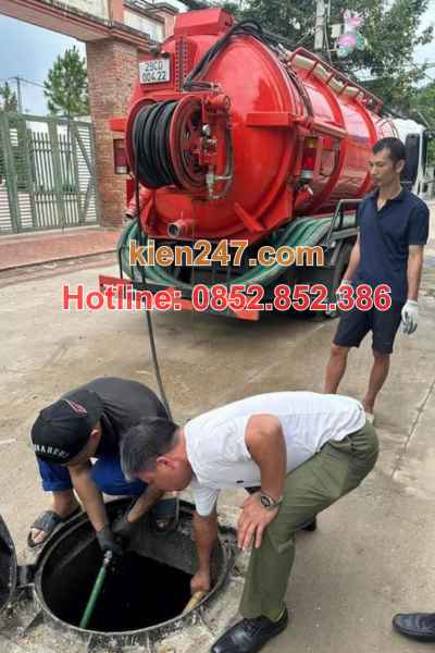 Dịch vụ thông tắc cống tại Phú Bình của Kiến 247