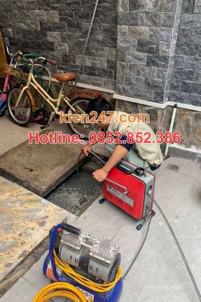Thông tắc cống tại Kiến 247 không làm ảnh hưởng sinh hoạt xung quanh
