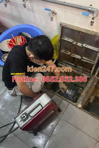 Kiến 247 phục vụ thông tắc cống tại Võ Nhai 24/24